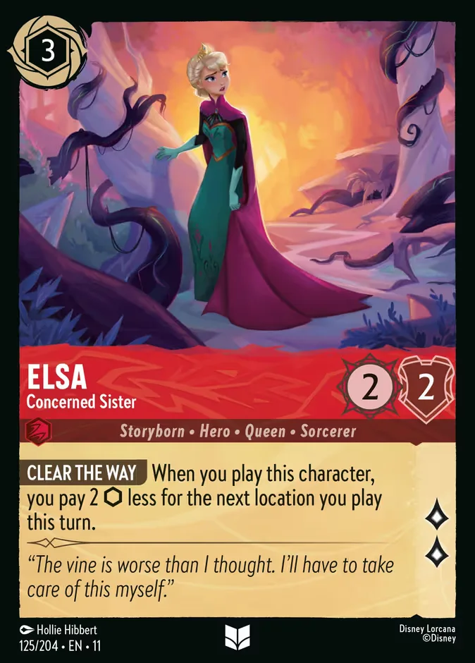 Disney Lorcana card