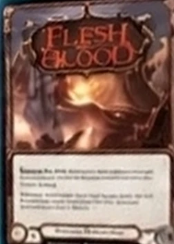 Other TCG card (Flesh and Blood style)
